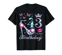 43 È Il Mio Compleanno 43 Anni È la mia Festa per Il 43° Compleanno Maglietta