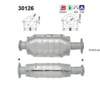 40 KW 54 CV CATALIZZATORE PER Renault Clio I B/C57, 5/357 1.2