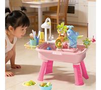 43 pezzi di giocattoli da cucina per bambini, pesca, cucina, gioco di ruolo,