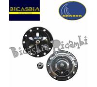 4300 - CLACSON BACHEL NERO A 6 VOLT VESPA 125 VL1T CON BATTERIA