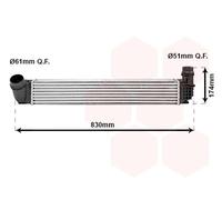 VAN WEZEL 43004411 Intercooler
