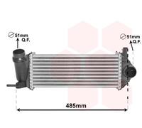 VAN WEZEL 43004615 Intercooler