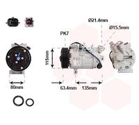4300K630 VAN WEZEL Compressore, Climatizzatore per RENAULT