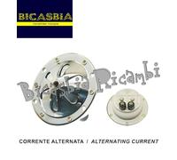 4301 - CLACSON BACHEL CROMATO A 6 VOLT VESPA 150 VL2T VL3T VB1T SENZA BATTERIA