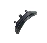 43011740 Maniglia for Porta Nera Trasparente Compatibile con Candy Hoover | Maniglia dell'oblò della lavatrice; codice articolo 43011740; nero trasparente; plastica resistente; 1 pezzo for confezione