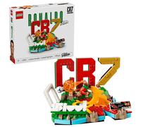 LEGO Editions Cristiano Ronaldo - Highlights Calcistici Giocattolo - Modello 3D da Esposizione con Minifigure da Collezione - Decorazione Camera da Letto - Regalo Bambini e Bambine da 10 Anni - 43012