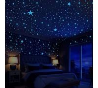 431 Pezzi Stelle Fluorescenti Adesive Soffitto Stelline Luminose per Cameretta Adesivi Murali Bambini Fluorescenti Stelle Adesive Fluorescenti Adesivo Muro Decorazioni per Soggiorno Cameretta Bambino