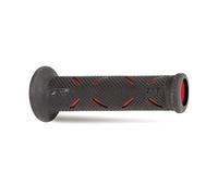 431028 MANOPOLE STRADA FORATE PROGRIP 717 DUAL DENSITY (COLORE:ROSSO)