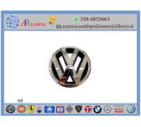 43263 EMBLEMA LOGO FREGIO MASCHERINA ANTERIORE VOLKSWAGEN GOLF IV 1997 - 2003