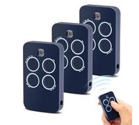 433,92MHz Telecomando Cancello compatibile con GENIUS,Telecomando per Cancelli per Telecomando ECHO TX4 433 RC,ECHO TX2 433 RC,TE443H BRAVO(3 pezzo)