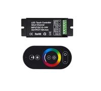 433 Controller RGB Touch Iron Box 12-24V/18A Striscia luminosa a LED con regolazione del colore e dimmer colorato