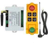 433 MHz a lunga distanza DC12 - 36 V 4 CH telecomando senza fili, interruttore della luce, relè, uscita radio, trasmettitore impermeabile, ricevitore (+1 telecomando