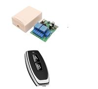 433 MHz Ricevitore Relè Modulo Porta Telecomando Universale E Trasmettitore A 2 Pulsanti for Il Controllo Del Garage Della Lampada Commerciale Industriale(1 Re 1 Rc)