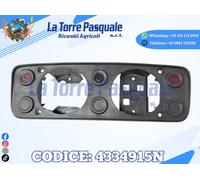 4334915N PLANCIA PORTA STRUMENTI IN PLASTICA PER QUADRO STRUMENTI PER TRATTORE