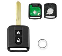 433MHZ Per Nissan Micra K12 Navara D40M nota E11 Qashqai J10 Cabstar Patrulla NV200 M20M Pathfinder x-trail T31 Per Renault Maxity 2 pulsanti telecomando auto portachiavi 5WK4 876 con chip ID46