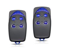 433MHz Telecomando, Cancello compatibile con FLO4-RS, 4 canali, telecomando porta del garage per FLO4, set di 2 porte da garage distanza di trasmissione da 50 a 150 m