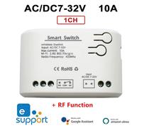 433Mhz WIFI Switch Module AC/DC 7-32V 1 Channel Wireless Relay Remote Control DI