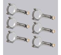 4340 EN24 Pleuel Connecting Rods for BMW 3 Series E46 1998-2007 325i M52B28