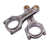 4340 FORGIATO CONRODS COPPIA BIELLE AD H ROVESCIATO for FIAT 500 118MM &ARP 2000