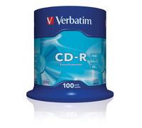 43411 Verbatim CD-R Extra Protection 700 MB 52x 100 pz