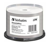 43755 Verbatim DataLifePlus 4,7 GB DVD-R 50 pz