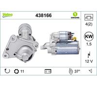 438166 Motorino d'avviamento Valeo
