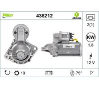 438212 Motorino d'avviamento Valeo