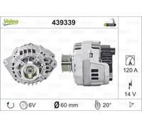 439339 VALEO Alternatore per CITROËN,FIAT,PEUGEOT