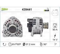 439441 VALEO Alternatore per AUDI,FORD,SEAT,SKODA,VW