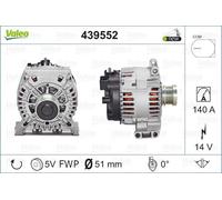 439552 VALEO Alternatore per MERCEDES-BENZ