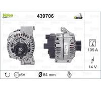 439706 VALEO Alternatore per CITROËN,FIAT
