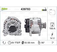 439783 VALEO Alternatore per AUDI,SEAT,SKODA,VW
