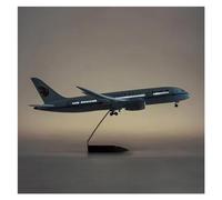 43CM 1:130 per modello di aereo B787 con ruota e luce in resina souvenir da collezione Set da gioco per hobby in miniatura(With lights)