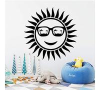 43x52cm Adesivo rimovibile soleggiato alla moda per camerette per bambini, carta da parati Cinyl in materiale pvc, adesivi murali d'arte, Wallpape Wateproof, Home Deco