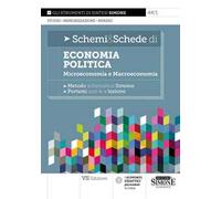 44/1 Schemi & Schede di Economia Politica - Microeconomia e Macroeconomia - Metodo schematico Simone - Portami con te a lezione