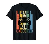 44 Anni Compleanno regalo videogiochi level 44 unlocked Maglietta