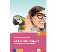 44 Aussprachespiele: Deutsch als Fremdsprache. Buch + 2 Audio-CDs + Online-Angebot: Deutsch als Fremdsprache. Buch + Online-Angebot