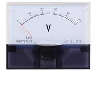 44 C2 DC 5 V-600 V, 0 - 10 V, analogico, voltaggio, contatore, 1 pezzo (0 - 20 V)