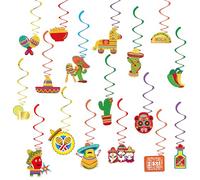 44 - Decorazione per feste messicane e cinque de mayo, in lamina di alluminio