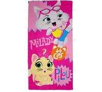 44 Gatti Telo Mare Rosa,cm. 70x140 MILADY E PILOU