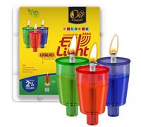 44 kosher olive oil Hanukkah candele in bicchiere ignifugo Mixed