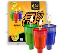 44 kosher olive oil Hanukkah candele in bicchiere ignifugo Mixed