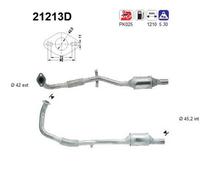 Catalizzatore DFC OPEL CORSA B COMBO 1.7D 1686 cc 44 Kw / 60 cv C1.7D 10/93>