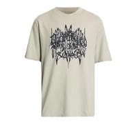 44 Label Group - T-shirt in cotone con stampa - -Tops -Uomo -Grigio -M