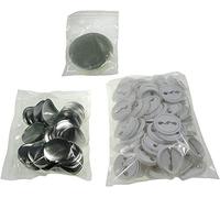 44 Millimetri Blank Badge & Bottoni Parti For & Pulsante Che Fa Macchina(Plastic-Back 100sets)