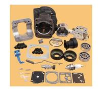 44 millimetri Cilindro Pan Carburatore Cuscinetto Paraolio Choke Asta Dell'acceleratore Kit Misura for 340 350 345 Motosega Motore Pezzi di Ricambio Del Motore