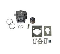 44 MILLIMETRI Cilindro Pistone Assy Misura for TJ53 KBL53A KBH53 Decespugliatore Cilindro W Pistone Anello Pin Clip Assy Parti(Type 2)