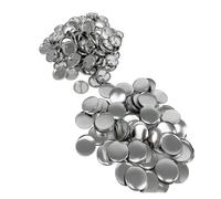 44 mm 100 set fai da te spilla vuota bottone distintivo materiali for la realizzazione di bottoni for punzonatrice parti di spilla in metallo forniture Multiuso