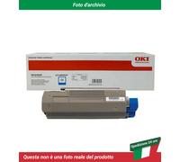 44059107 Oki C830 toner Ciano
