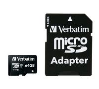 44084 Verbatim Premium 64 GB MicroSDXC Classe 10